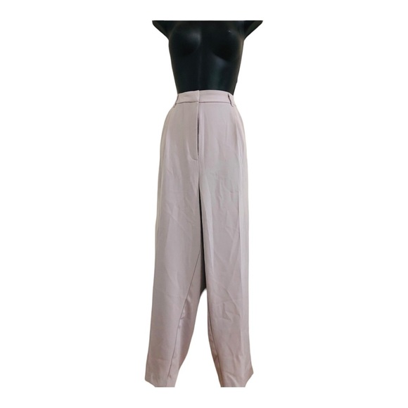 Blue steel gray high waisted hi-rise tapered leg‎ trouser pants size XL new - Picture 11 of 14